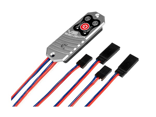 PowerBox Sensor V3 - 6330 - Akkuweiche mit JR/JR-Anschluss - 6.0-7.8 Volt – Bild 2