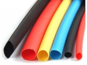 Schrumpfschlauch 2mm, 1 Meter in der Farbe ROT