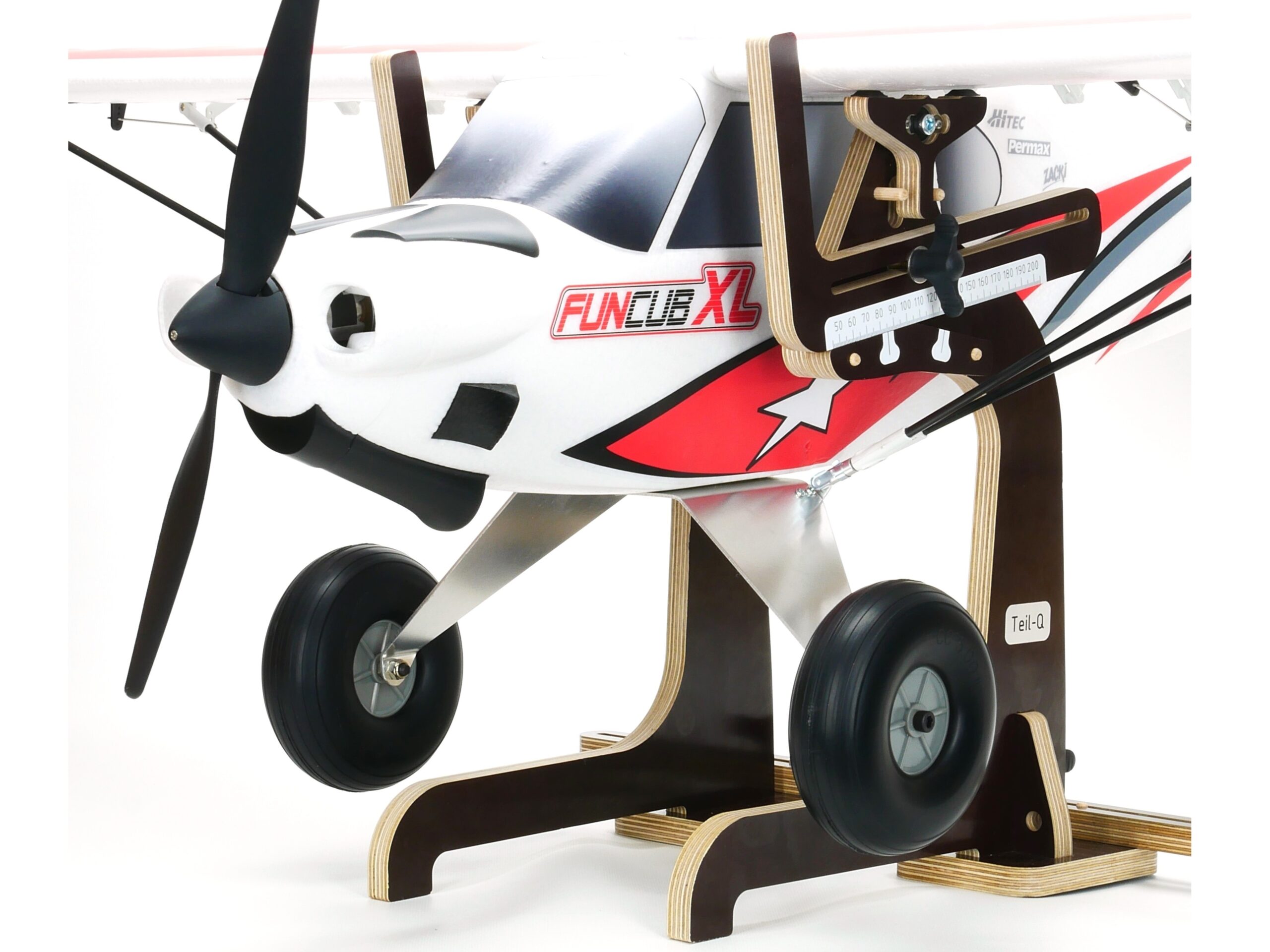 Teil-Q - Schwerpunktwaage XL - bis 25kg - Black Edition – Bild 2