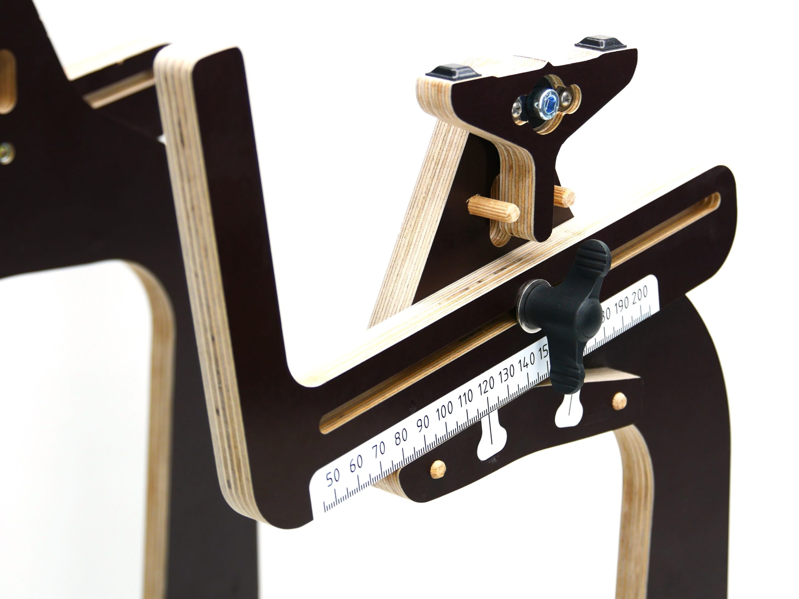 Teil-Q - Schwerpunktwaage XL - bis 25kg - Black Edition – Bild 6