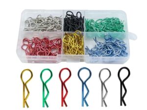 Karosserieclips / Splinte 1.1 x 24mm, gelb, 10er-Set
