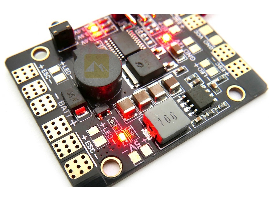 Matek PDB Verteilerplatine V3 - BEC 3A - 5V/12V - 5-in-1 HUB – Bild 3
