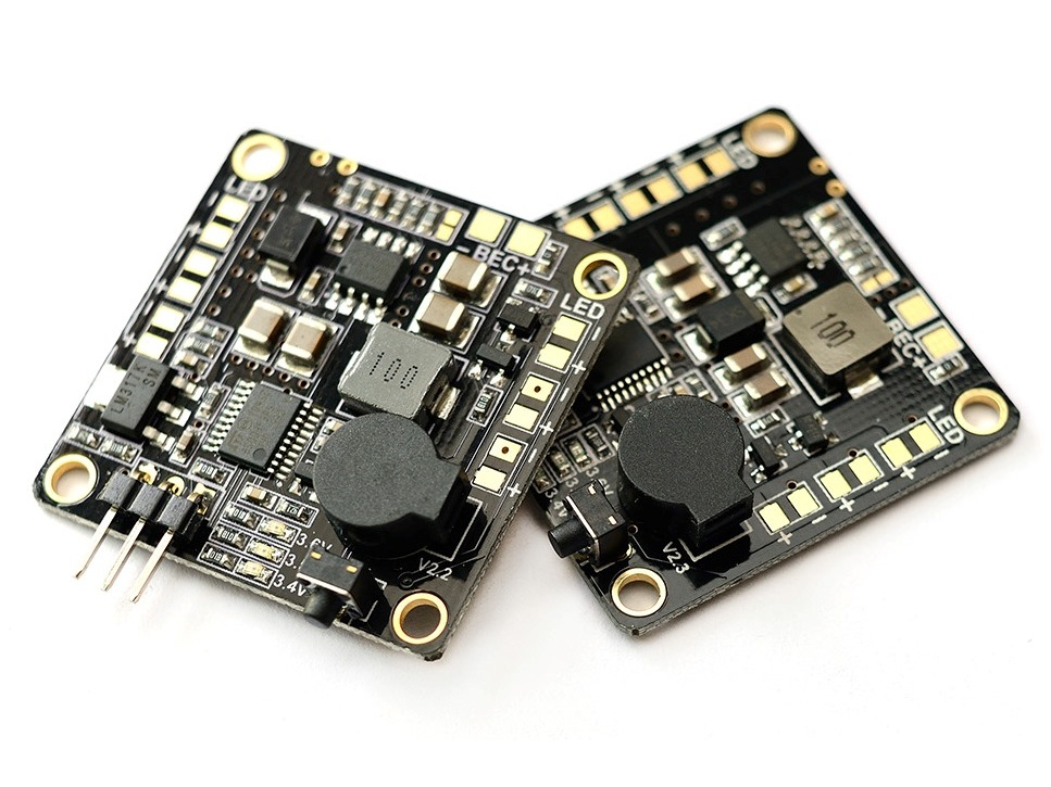 Matek PDB Verteilerplatine - BEC 3A - 5V/12V - 5-in-1 HUB