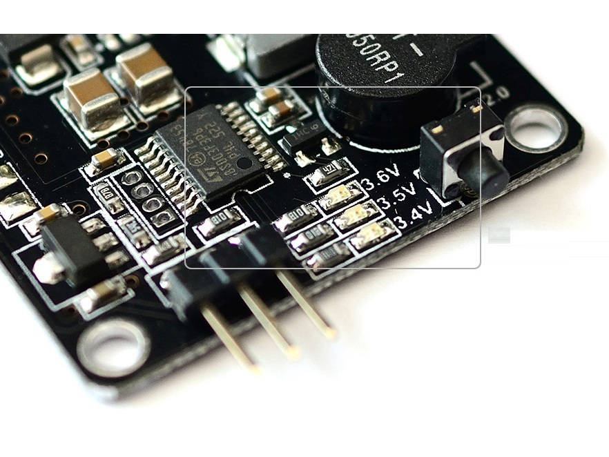 Matek PDB Verteilerplatine - BEC 3A - 5V/12V - 5-in-1 HUB – Bild 3