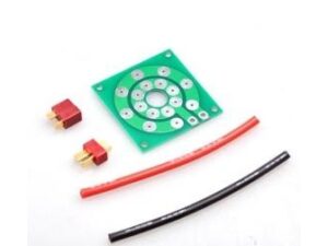 Stromverteilerplatine 60A mit T-Plug und 12AWG Kabel