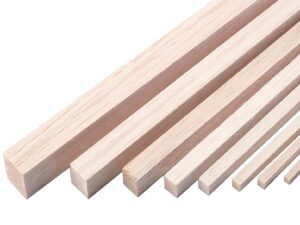 Balsaholz-Stab / Balsaleiste - Balsaholzleiste 4x10x1000mm - 5er-Set