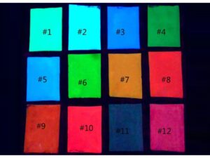 Fluoreszierendes Pulver / Leucht-Pulver - Neon-Grün - Nr. 6 - 10 Gramm