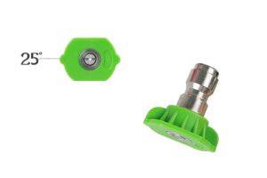 Sprühdüse grün zu Hochdruckreiniger -  für 1/4 Zoll-Schnellkupplung