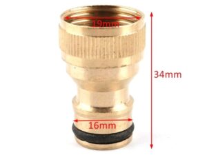 Schraubanschluss Schnellkupplung Messing IG 1/2 Zoll Typ Gardena wie KL09461