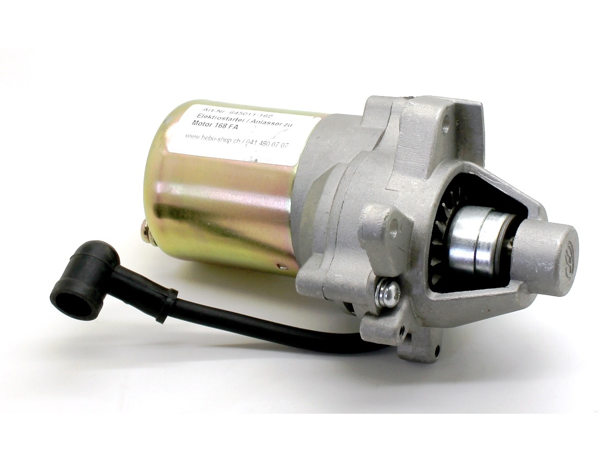 Elektrostarter / Anlasser zu Benzinmotor 168 FA, 6.5PS