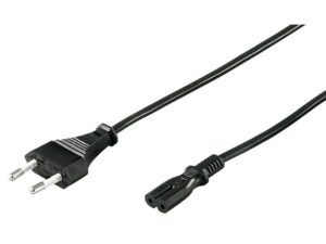 Stromkabel Netzkabel mit 2-poligem Stecker - T12 auf C7