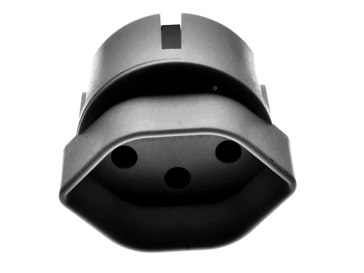 Reiseadapter / Reisestecker - EU/Schuko auf CH-Stecker – Bild 3