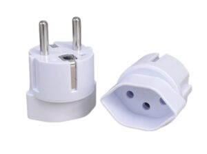 Reiseadapter / Reisestecker - EU / Schuko auf CH-Stecker