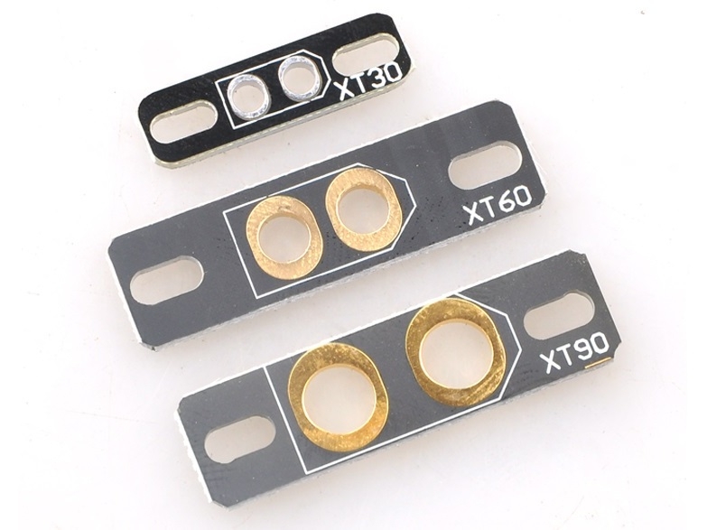 Montageplatte/PCB für XT60-Stecker zu Race-Copter - 3er-Set