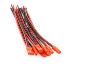 Anschlusskabel 22AWG, 10cm mit JST Stecker weiblich - 4er-Set