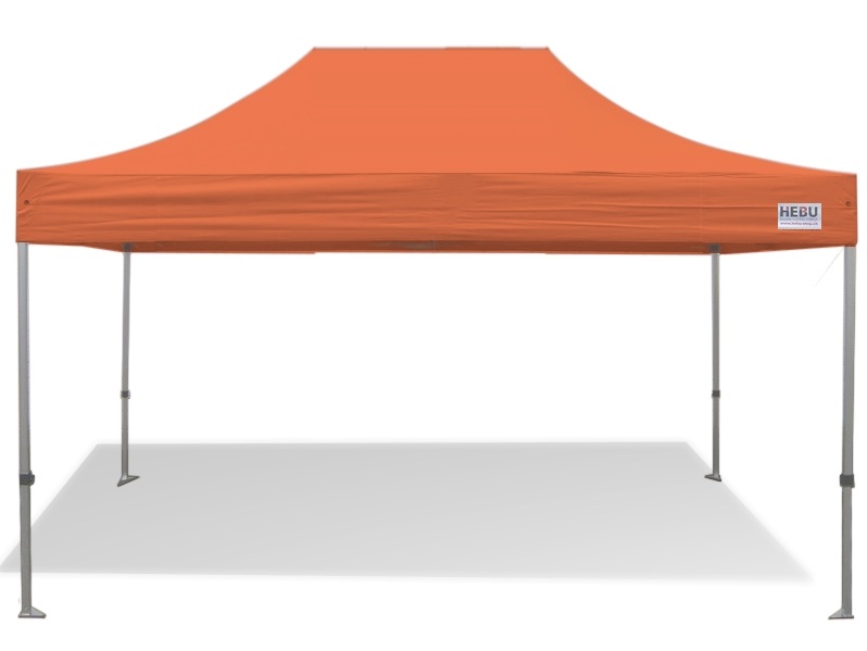 HEBU-Tent Faltzelt DELUXE 3x4.5m terra