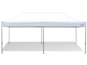 HEBU-Tent Faltzelt DELUXE 4x8m weiss