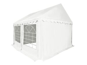 HEBU-Tent - Profi PVC Partyzelt 3x4 m weiss