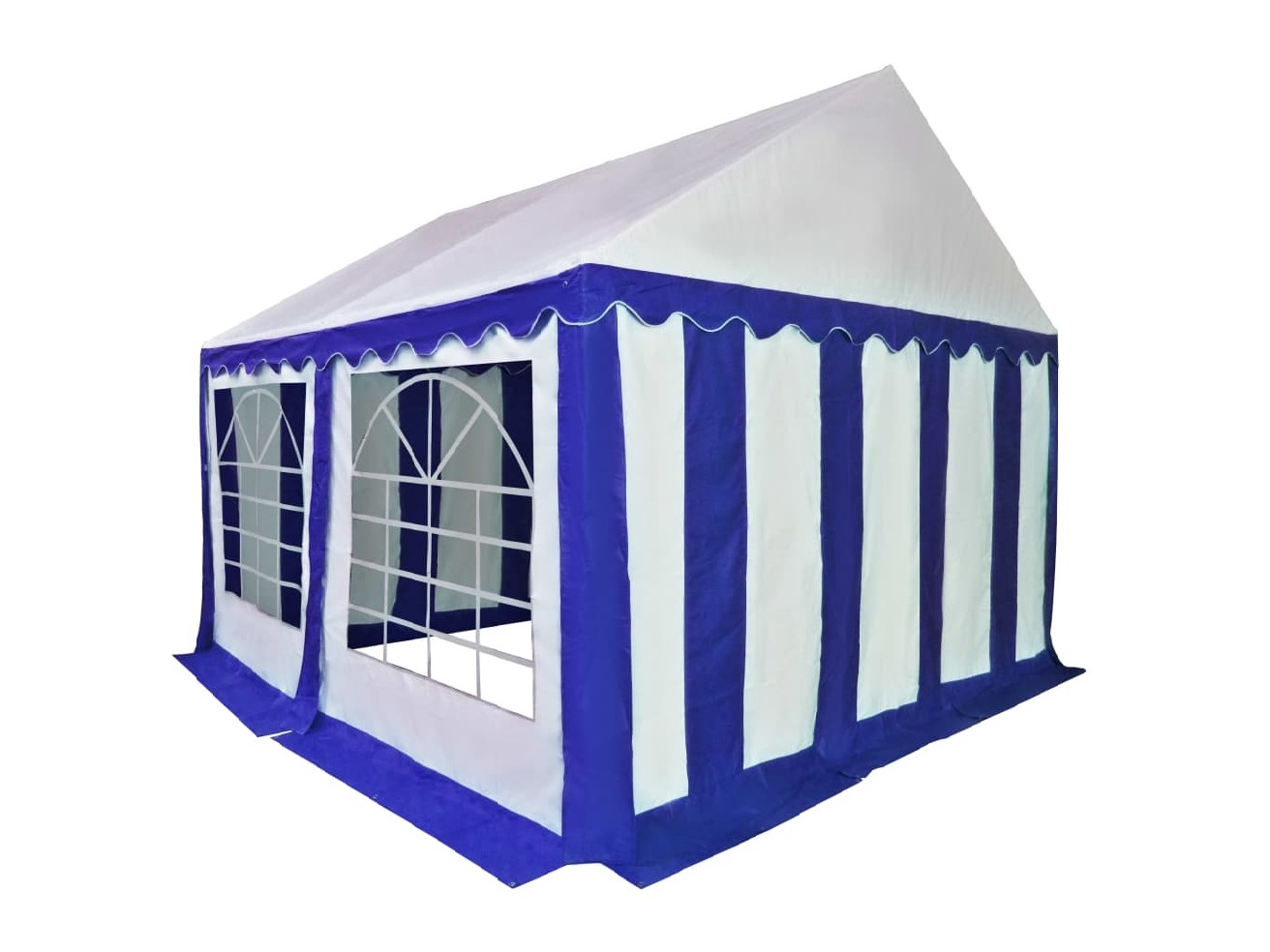HEBU-Tent - Profi PVC Partyzelt 3x4 m blau