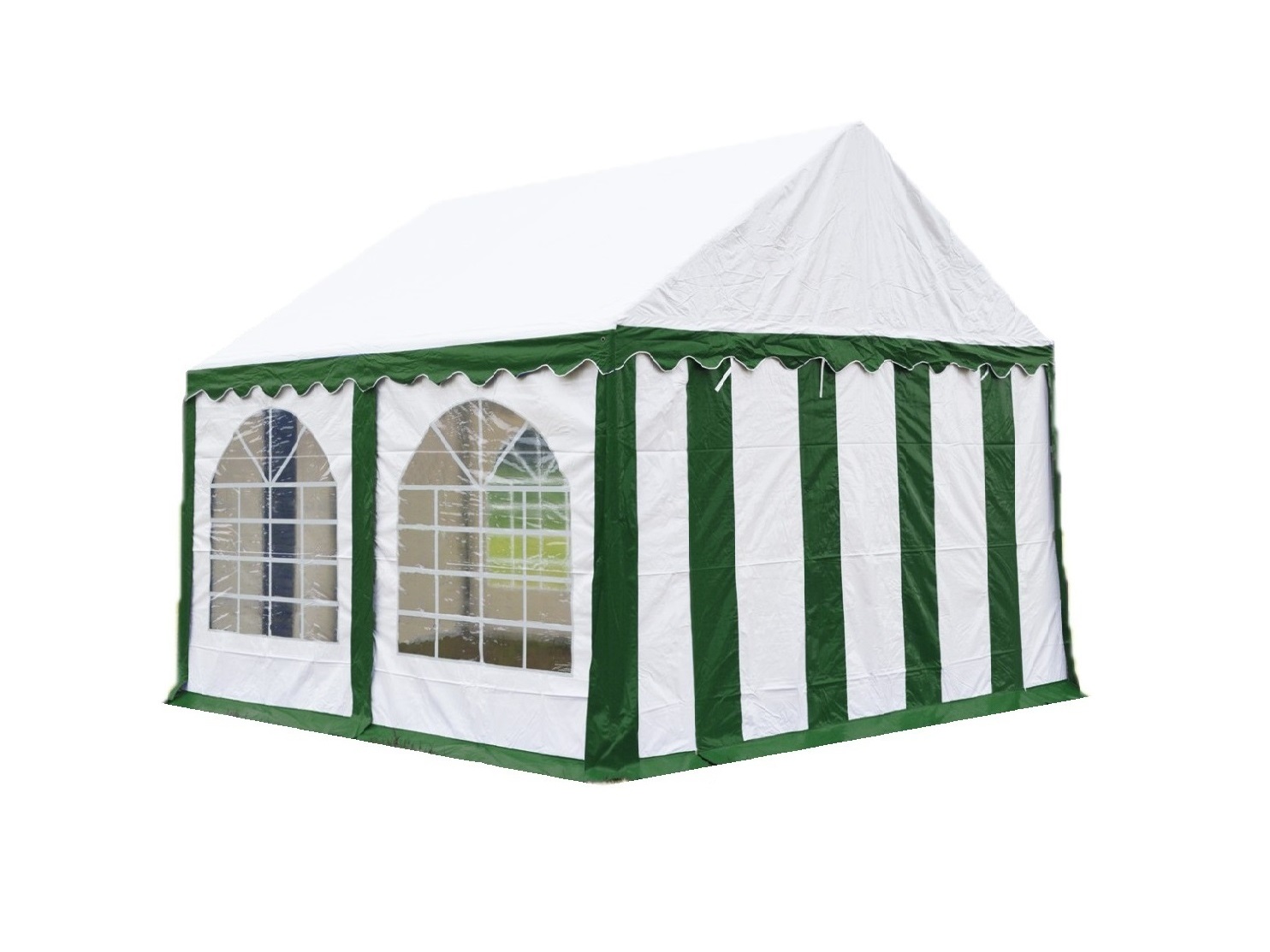 HEBU-Tent - Profi PVC Partyzelt 3x4 m grün