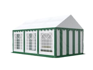 HEBU-Tent - Profi PVC Partyzelt 3x6 m grün