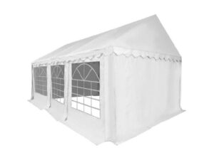 HEBU-Tent - Profi PVC Partyzelt 3x6 m weiss