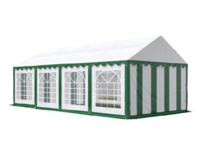 HEBU-Tent - Profi PVC Partyzelt 4x8 m grün