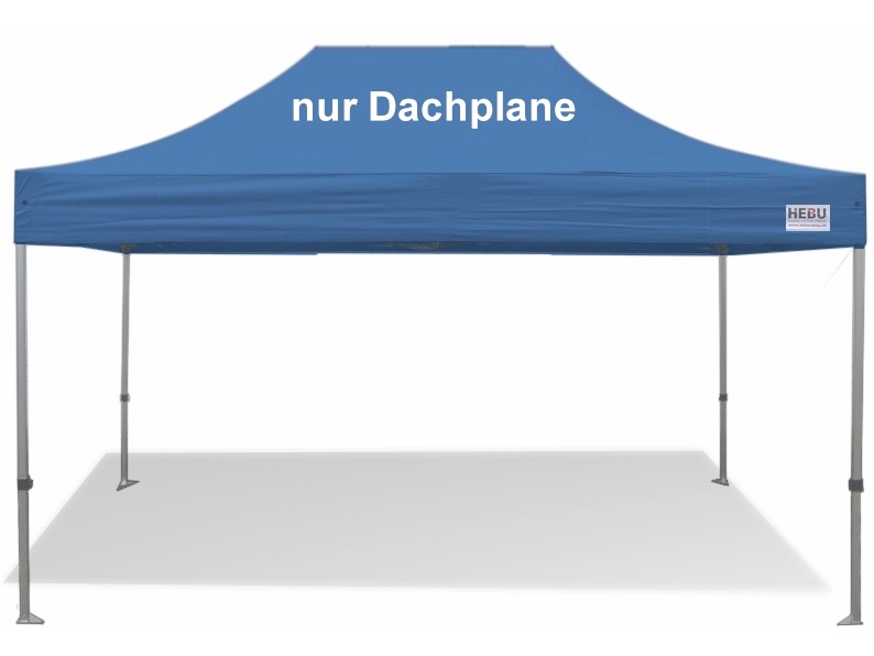 Zweite Wahl - HEBU-Tent Dachplane PRO 3x4.5 blau – Bild 2