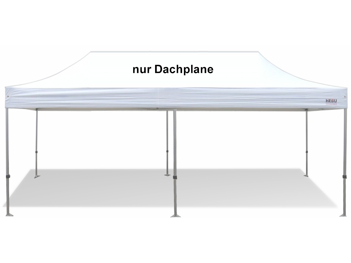 HEBU-Tent Dachplane V2 DELUXE 3x6 weiss – Bild 2