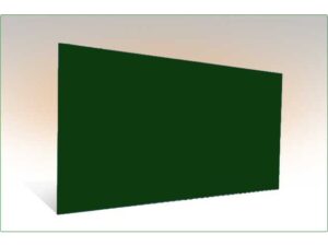 Standard Seitenwand 3x1.95m ohne Fenster grün