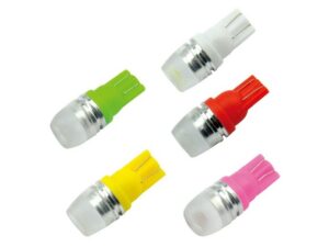High Power T10 LED-Spot W5W - 1.5 Watt in rot