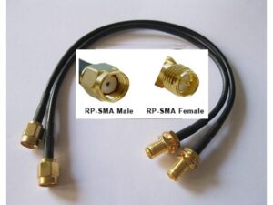 FPV Antennen-Verlängerungskabel RP-SMA Male - Female - 20cm