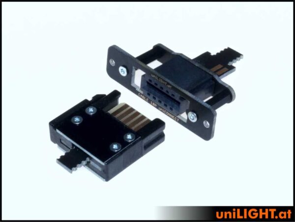 uniLIGHT Kabel-Steckverbindung, 3 primäre 4 sekundäre Pole - DIY – Bild 2