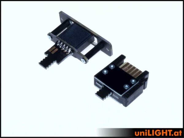 uniLIGHT Kabel-Steckverbindung, 3 primäre 4 sekundäre Pole - DIY – Bild 5