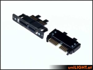 uniLIGHT Kabel-Steckverbindung, 6 primäre 10 sekundäre Pole - DIY