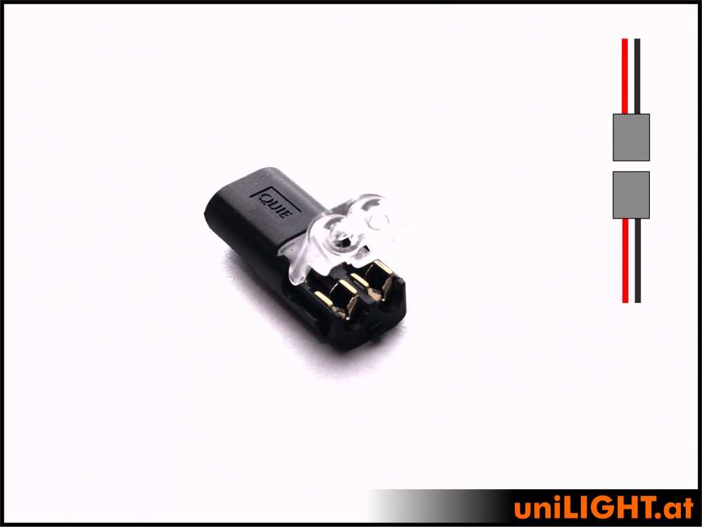 uniLIGHT Kabel Schnellverbindung 10 Clips + Verteiler – Bild 2