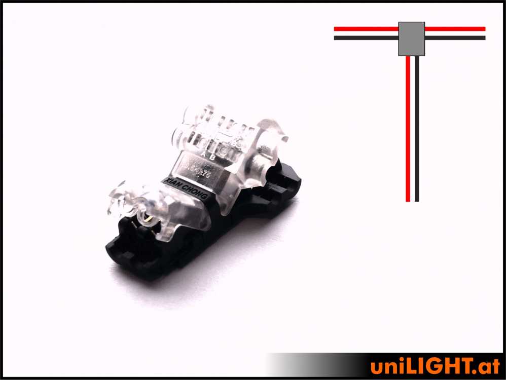 uniLIGHT Kabel Schnellverbindung 10 Clips + Verteiler – Bild 4