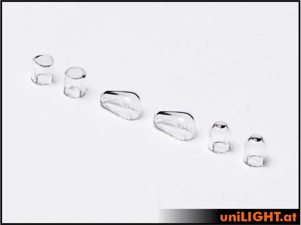 uniLIGHT Lichtkappen für 5mm Lichter