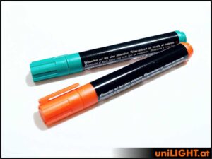 uniLIGHT Lackstift ROT + GRÜN