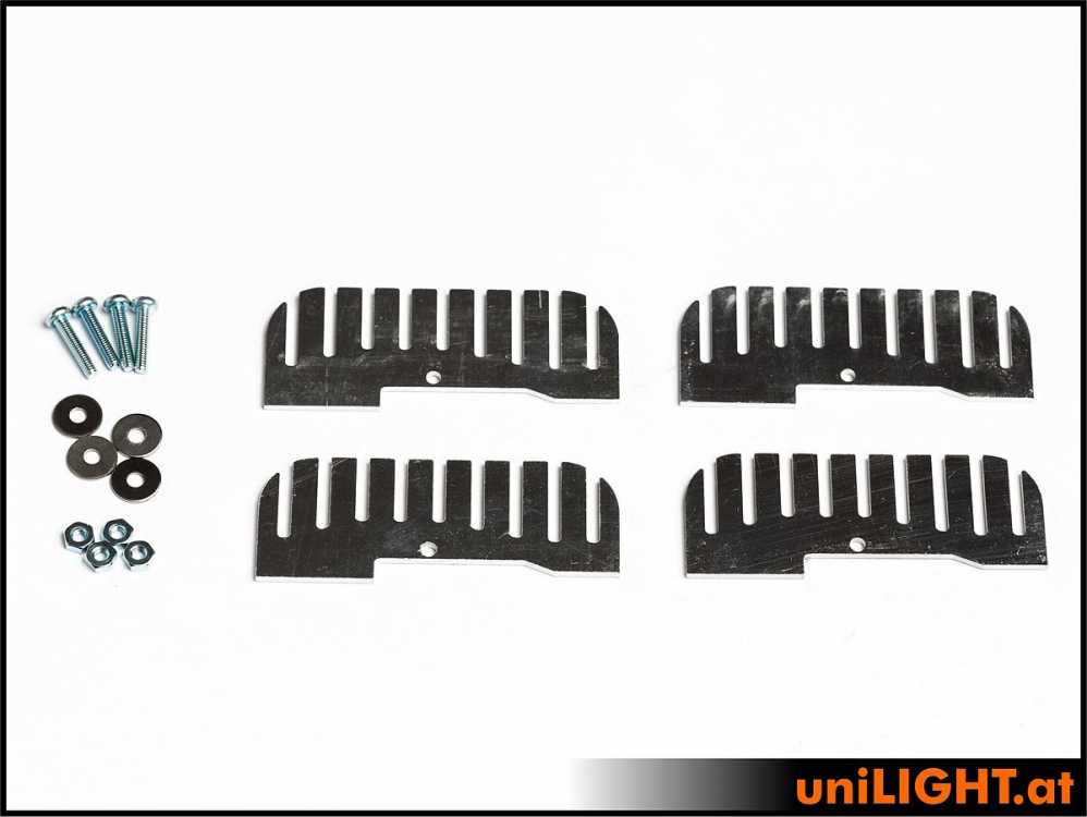 uniLIGHT Kühler für 24mm Power Lichter