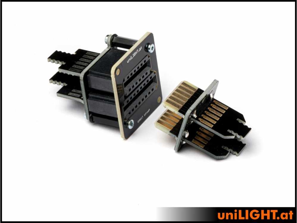 uniLIGHT Direct-Steckverbindung, 12 primäre 4 sekundäre Pole - DIY