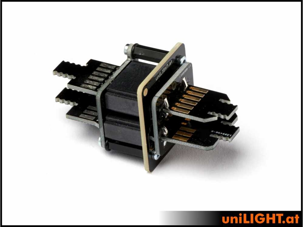 uniLIGHT Direct-Steckverbindung, 12 primäre 4 sekundäre Pole - DIY – Bild 2