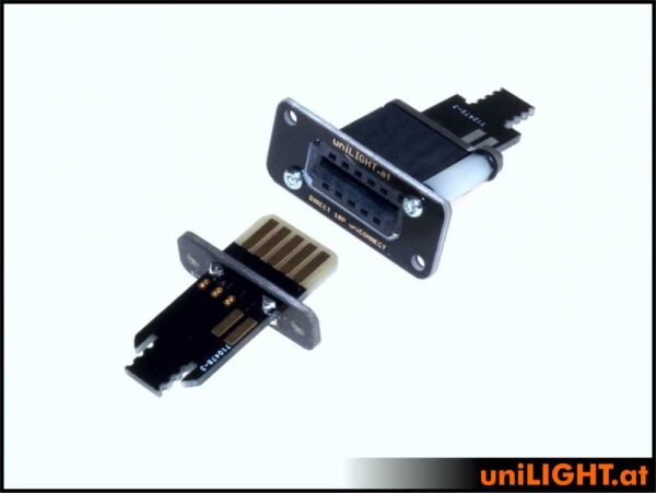 uniLIGHT Direct-Steckverbindung, 3 primäre 4 sekundäre Pole - RTW – Bild 2