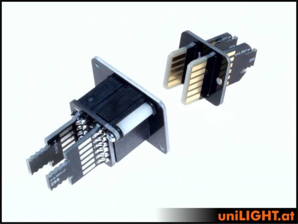 uniLIGHT Direct-Steckverbindung, 6 primäre 10 sekundäre Pole - RTW – Bild 2