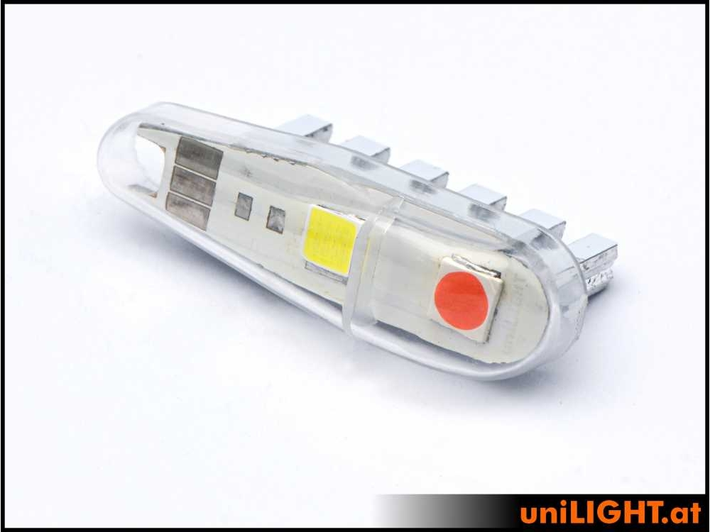 uniLIGHT 11mm DUAL Navigation + Blitzlicht, 8Wx2, Economy SET – Bild 2