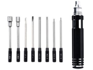Werkzeug-Set - Schraubenzieher - Inbus, Kreuz, Schlitz, 6-Kant - 8-in-1