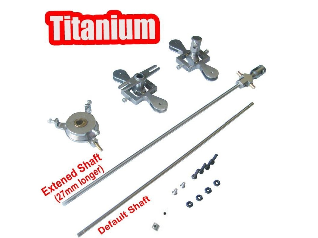 ALU Tuning- Set zu BIG-LAMA Titanium colour