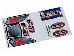 Aufkleber für Karosserie 532012 FS-Cars 1:10