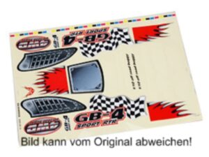Aufkleber 13020 FS-Cars 1:10
