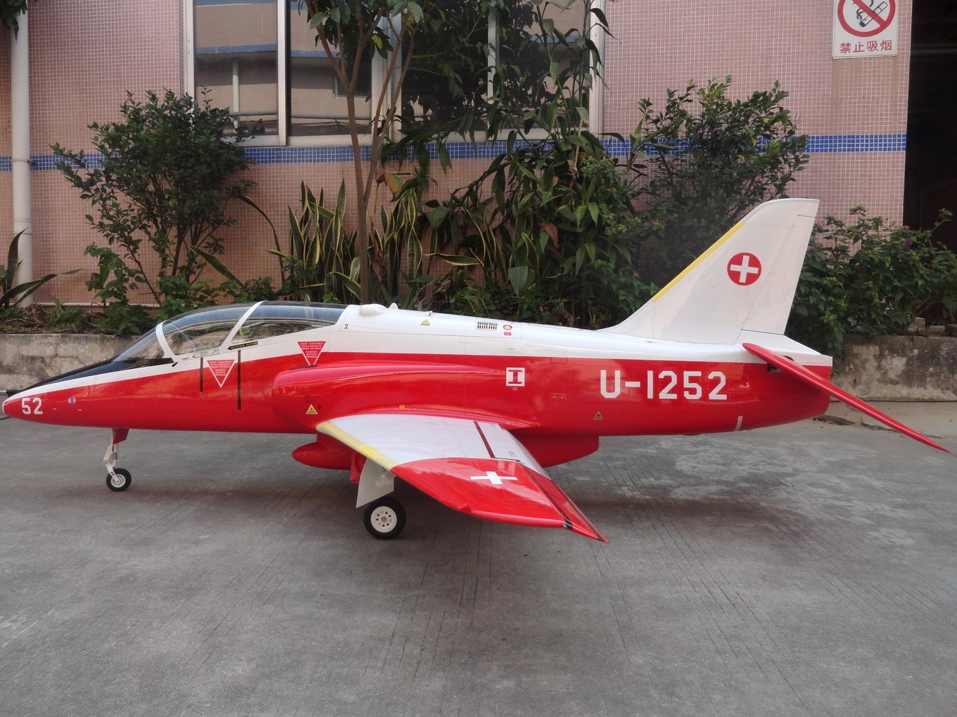 Bae Hawk - L 2482 mm (97 3/4") - FeiBao Scale Jet - Schema 04 – Bild 2